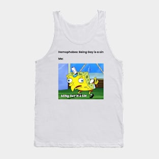 Spongebob meme Tank Top